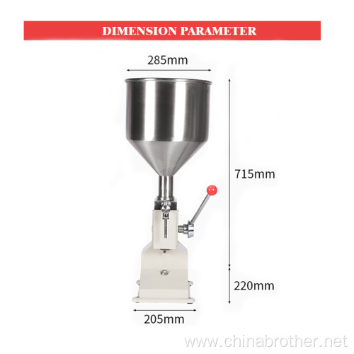 Manual Paste and Liquid Filling Machine